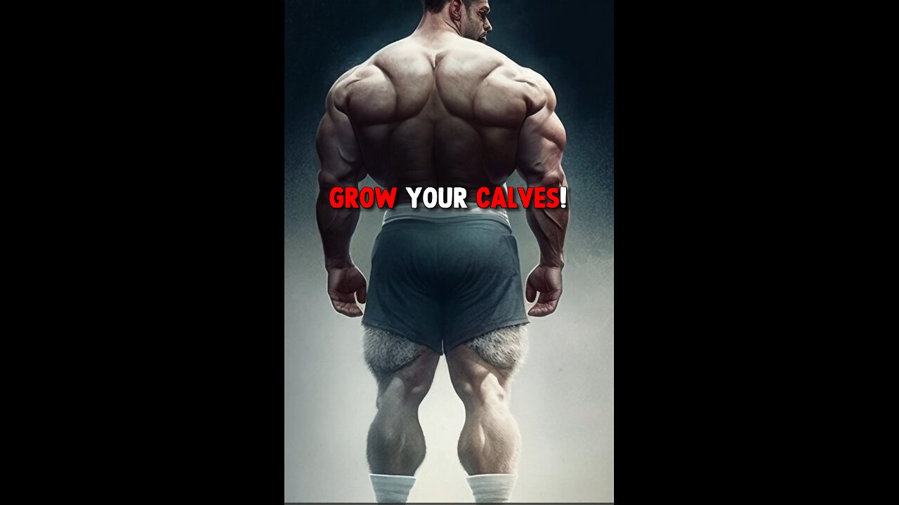 How to grow your calves!