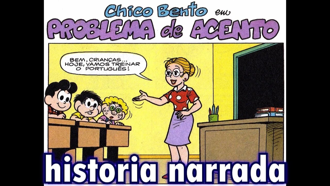 Chico Bento em-Problema de acento | Gibis do Rapha