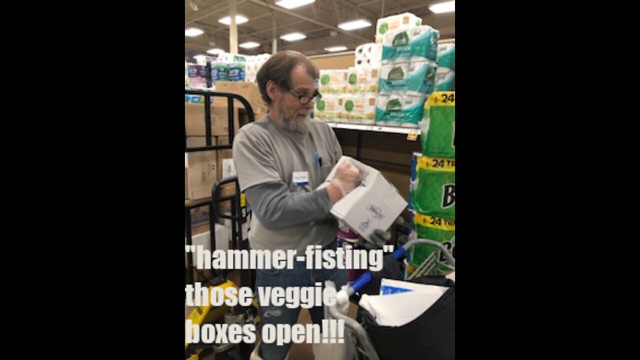 HAMMER-FISTING THOSE VEGGIE BOXES OPEN !!!