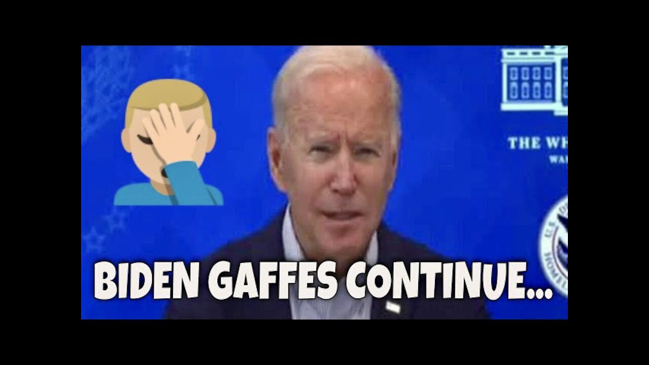 Biden Gaffe: “To deal with whatever comes our, their way, our way, but it’s it’s their way”