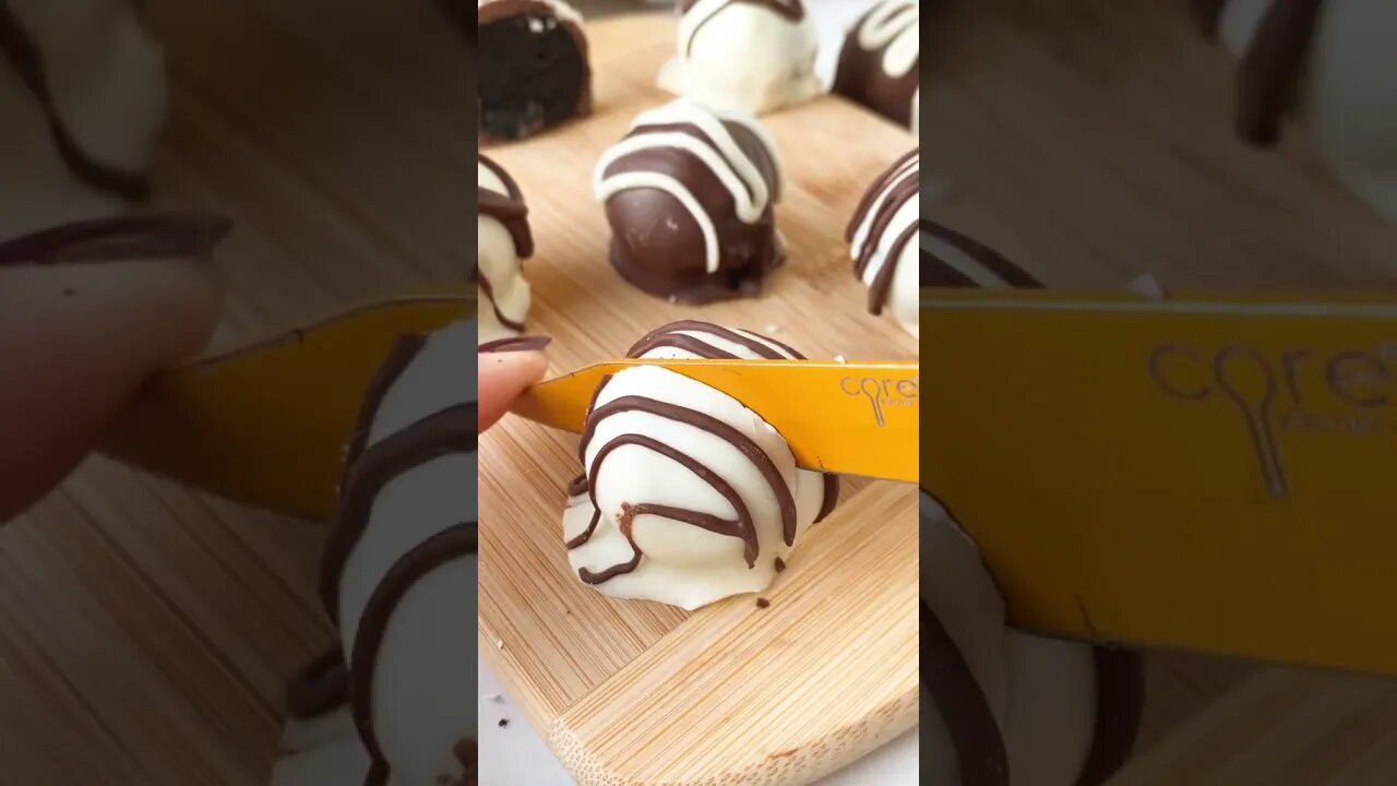 Vegan Oreo Truffles tiktok gabydimova