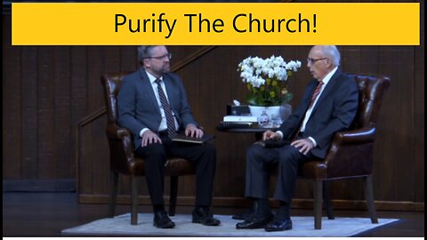 John MacArthur speaks on Steve Lawson and the State of the Church