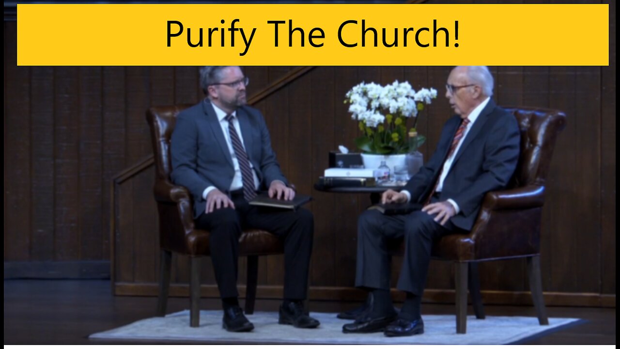 John MacArthur speaks on Steve Lawson and the State of the Church