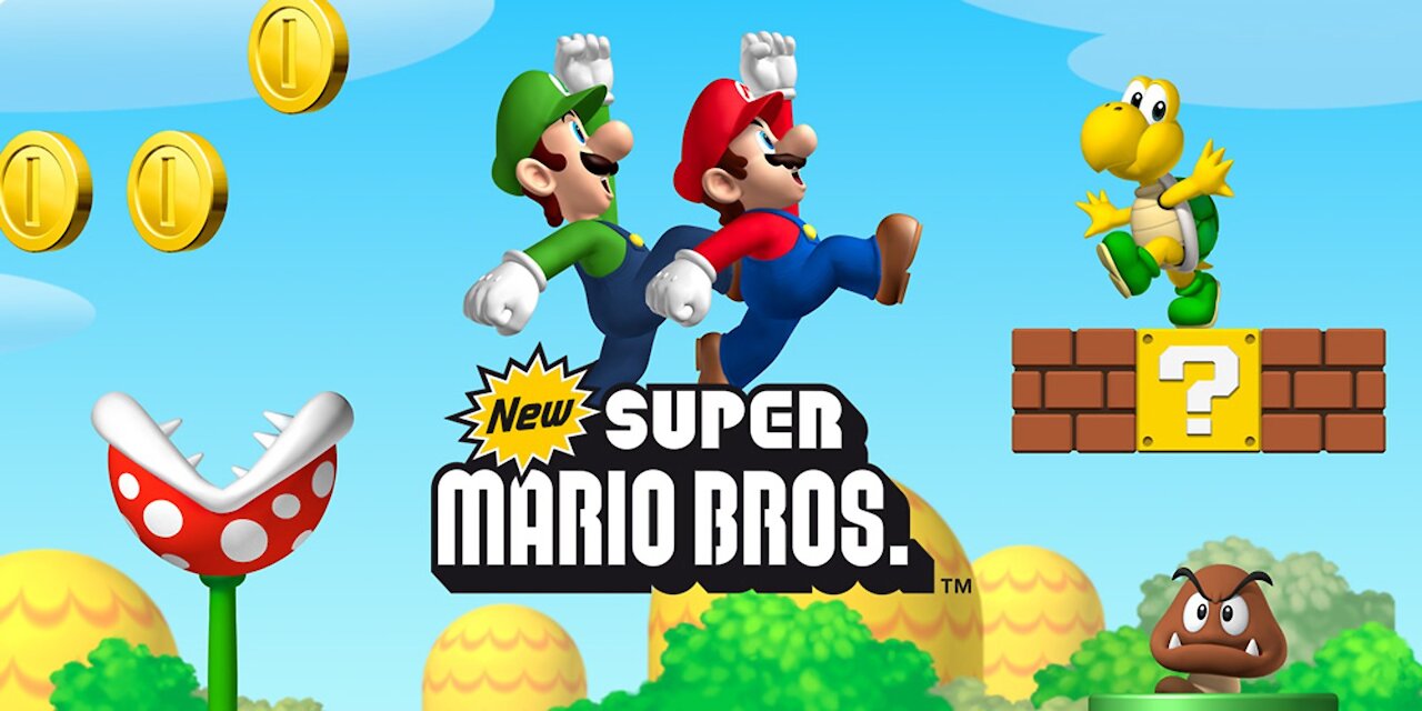 NEW SUPER MARIO BROS, NINTENDO WII EMULATOR