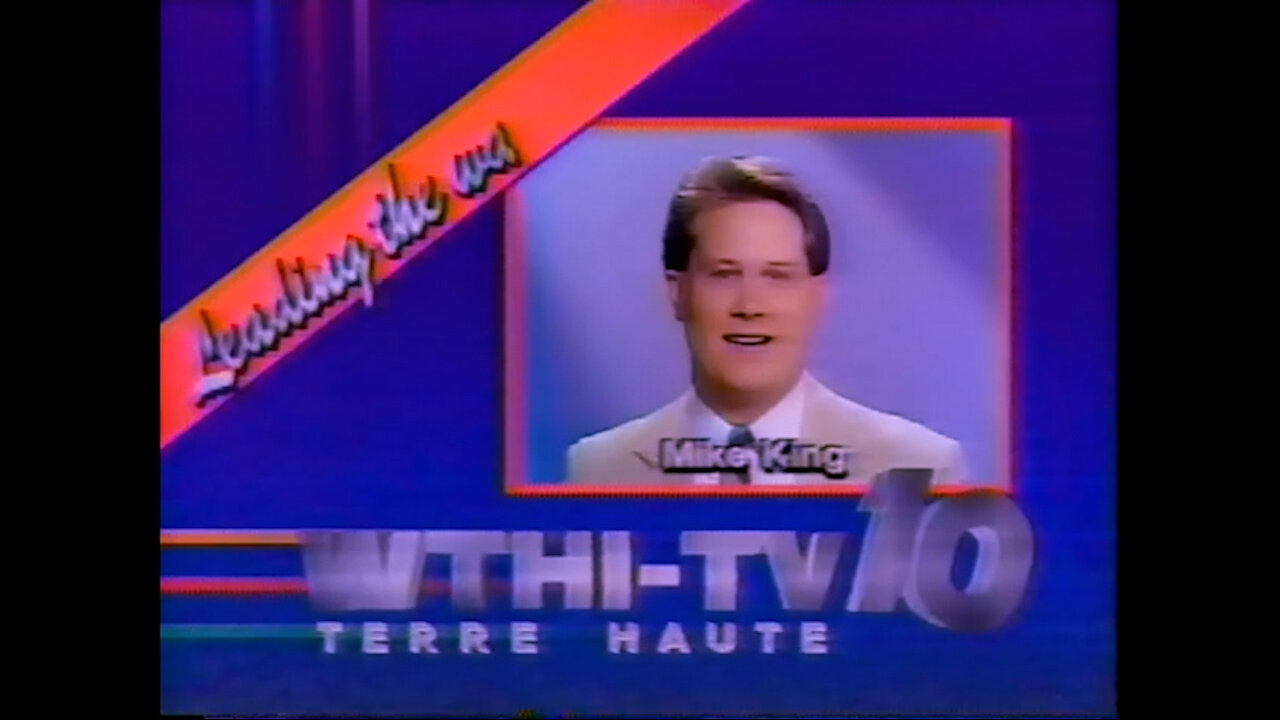 December 22, 1989 - WTHI Oprah Promo & Mike King Sports Bumper