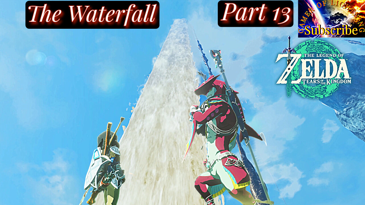 Opening the Watery Bridge Part 13 Blind Let's Play Tears of the Kingdom