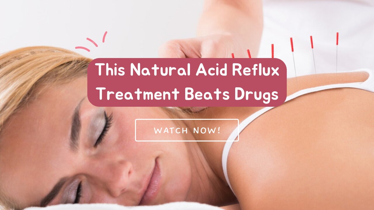 This Natural Acid Reflux Treatment Beats Drugs