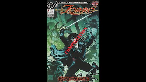 Zorro: Sacrilege -- Review Compilation (2019, American Mythology Productions) Review