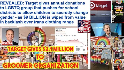 Target DONATES $2.1 Million To Group That PROMOTES Secret Child Sex Changes, LGBTQ Books In Schools