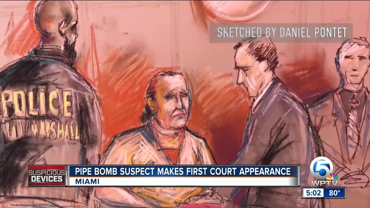 Soft-spoken mail bomb suspect Cesar Sayoc makes 1st court appearance