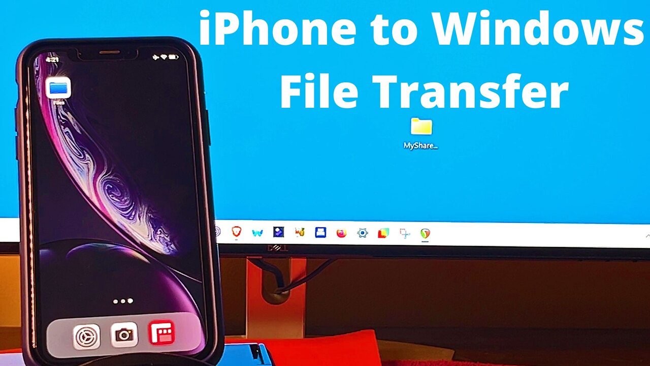 iPhone To Windows file transfer - A step by step tutorial for configuring an SMB network connection