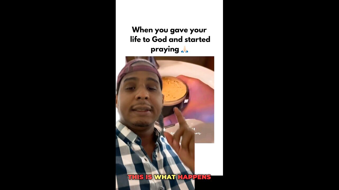 THIS HAPPENS WHEN YOU SURRENDER TO JESUS ​​AND PRAYER TO HIM 🔥😱🤯 to follow Jesus #viral #short #reel