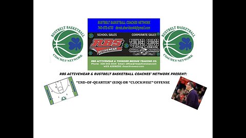 END-OF-QUARTER (EOQ) OFFENSE NEEDS TO BE "CLOCKWISE".