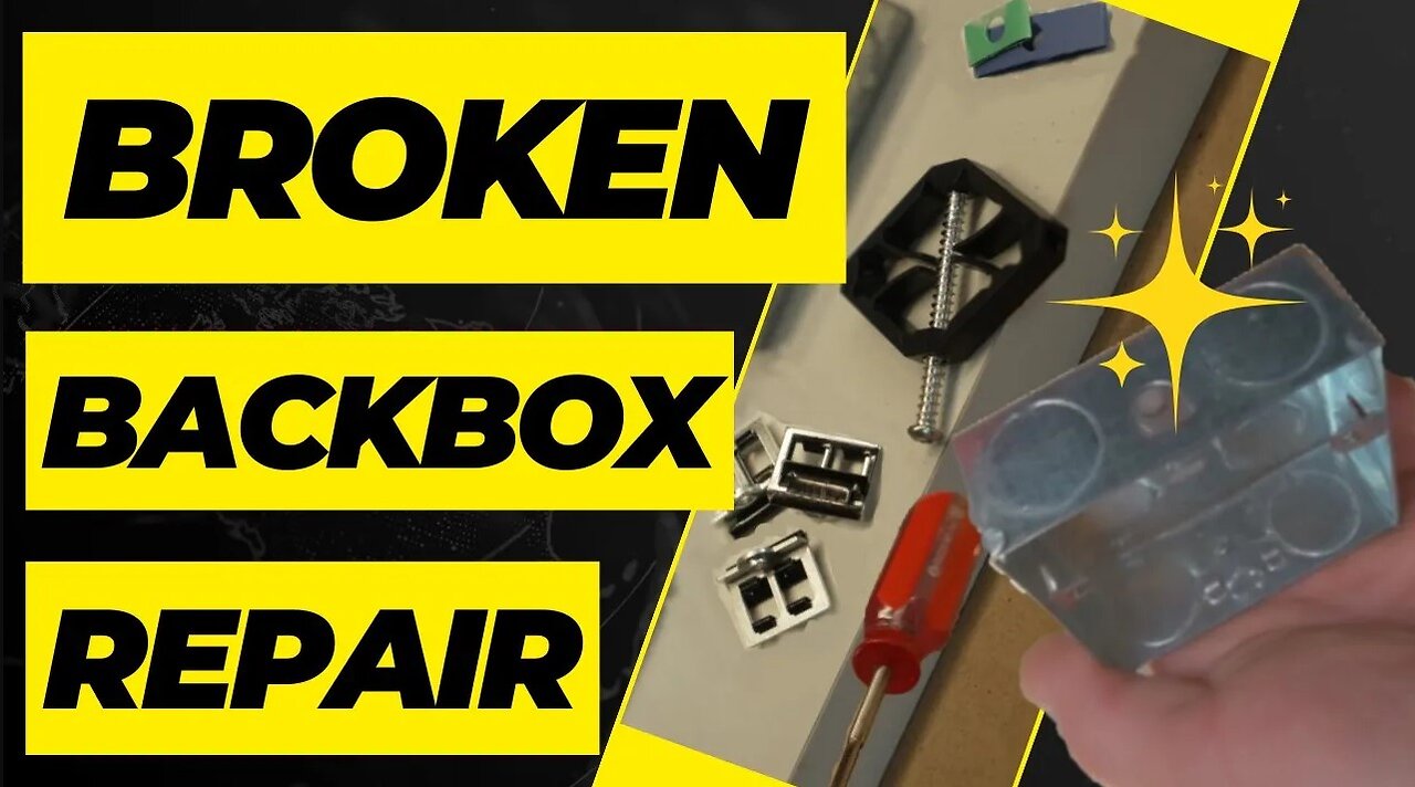 5 Ways to Repair a Broken Metal Backbox | Electricians Tips & Tricks