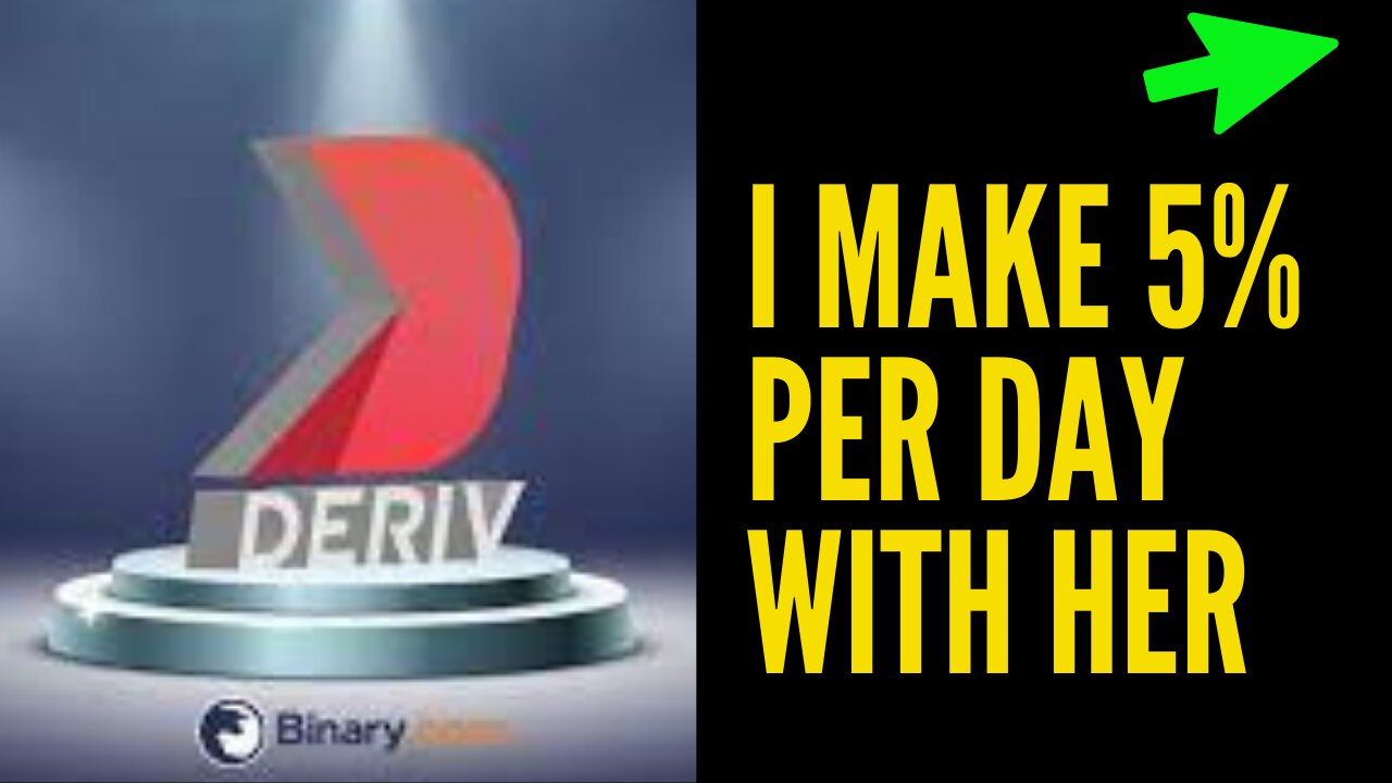 Deriv binary strategy for 5% per day in 9 minutes