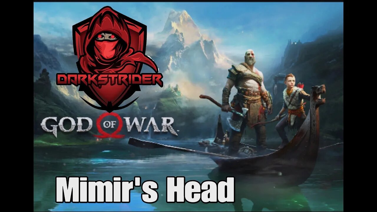 God of War 2018- Mimir's Head