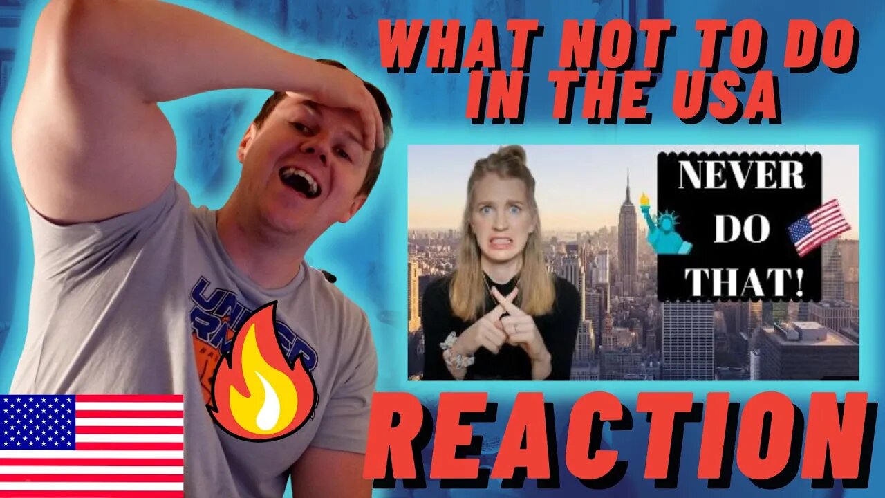 What Not To Do In The USA - IRISH REACTION!!