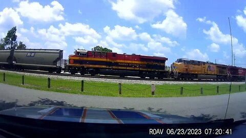 Folkston Train 1 6/25 dash cam