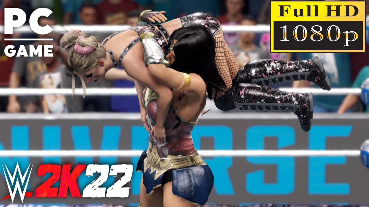 WWE 2K22 | WONDER WOMAN V ALEXA BLISS! | Requested 2 Out Of 3 Falls Match [60 FPS PC]