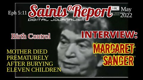 1k35. ⛔Founder of Planned Parenthood☠Alter of Satanic Child Sacrifice