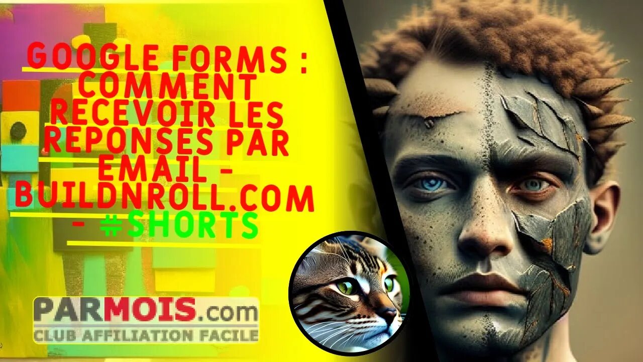 Google Forms : comment recevoir les réponses par email - BuildNRoll.com - #shorts