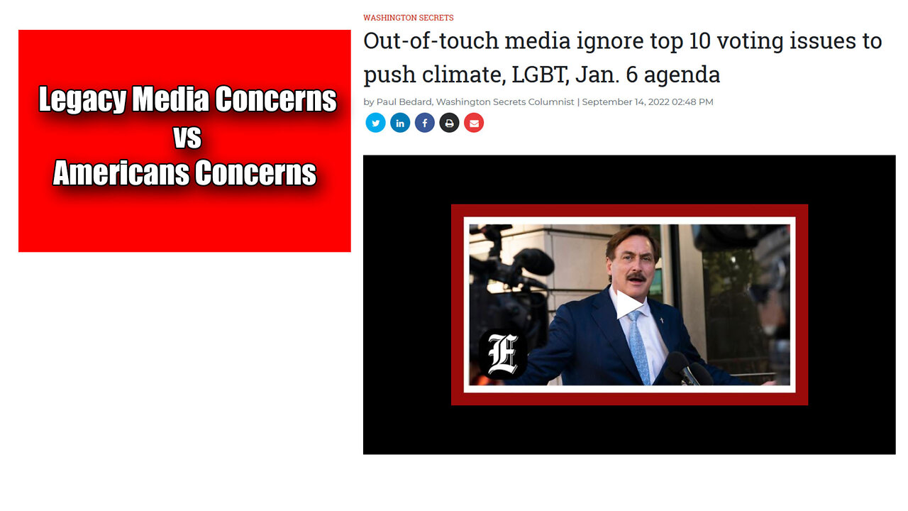 Out of Touch Legacy Media vs Concerned Americans