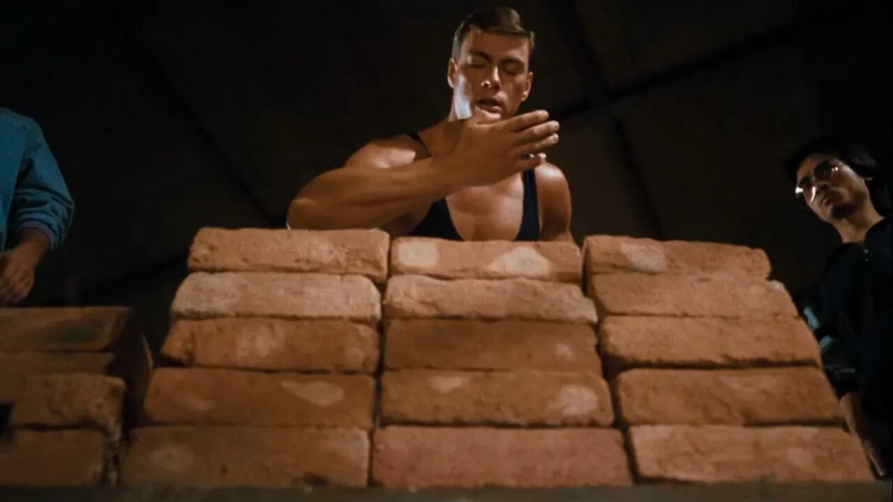 Blood Sport # Jean-Claude Van Damme Breaking The Bricks