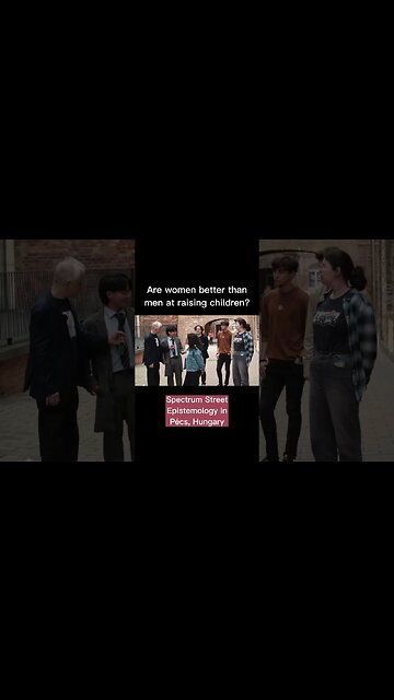 Is it better for women to stay home and raise the children? #streetepistemology #genderroles