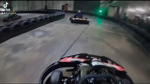 Huge pile up at British Indoor Karting Championship Qualifying!