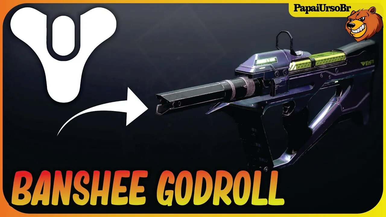 DESTINY 2 │ BANSHEE TRAZ UMA GODROLL CORRRE PODE SUMIR