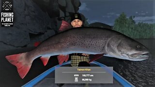 Fishing Planet Folge 485 Letzte Einzigartige Äsche und der Taimen Khan am Selenge