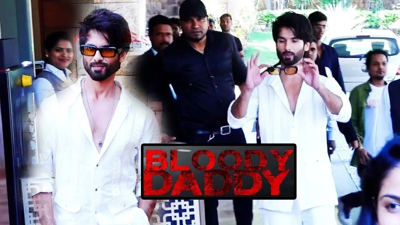 BLOODY DADDY Fame Shahid Kapoor Gets Shocked When He See Soo Many Media People Infront Of Him 😍💖📸