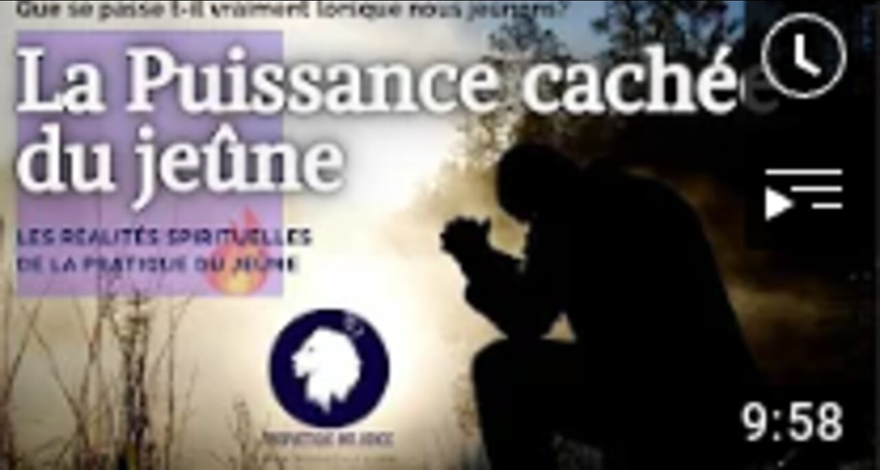 La puissance cachée du Jeûne Que se passe-t-il lorsque nous jeûnons