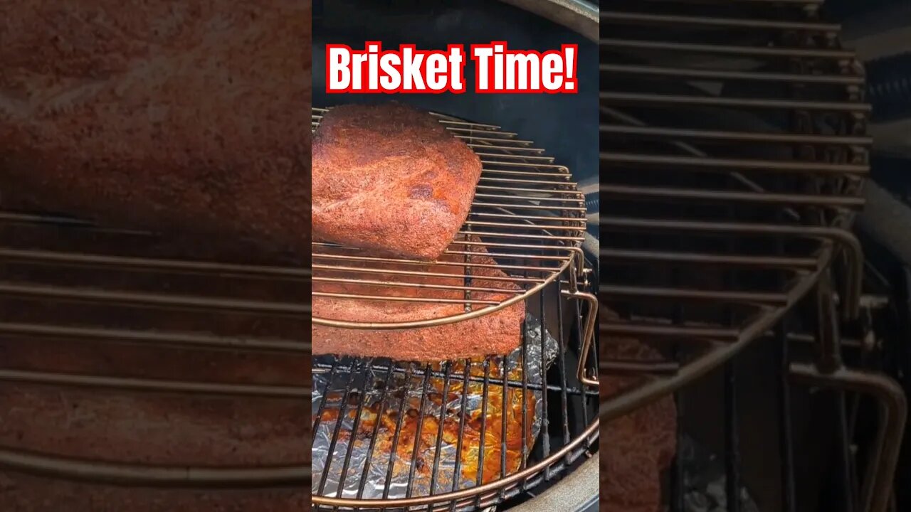 Brisket Time! Smoking on the Big Green Egg