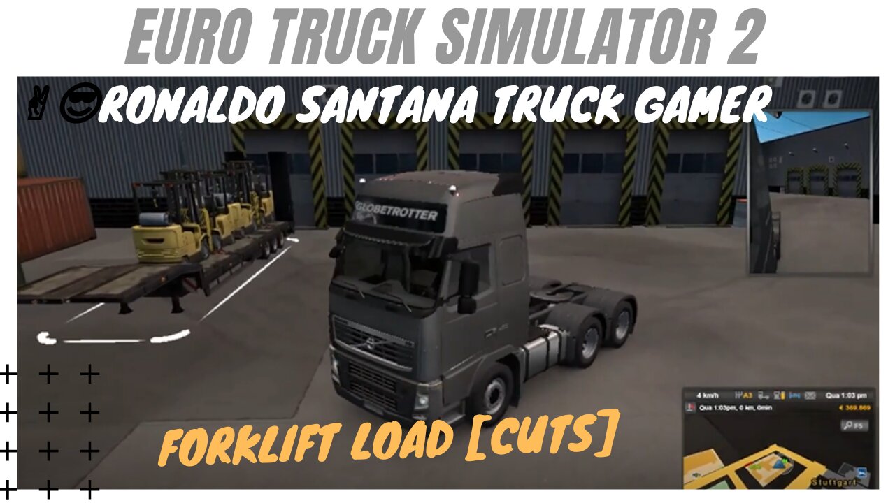 ✌️😎RONALDO SANTANA TRUCK GAMER🚚 FORKLIFT LOAD [cuts]