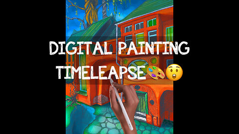 How I painted, timelapse.