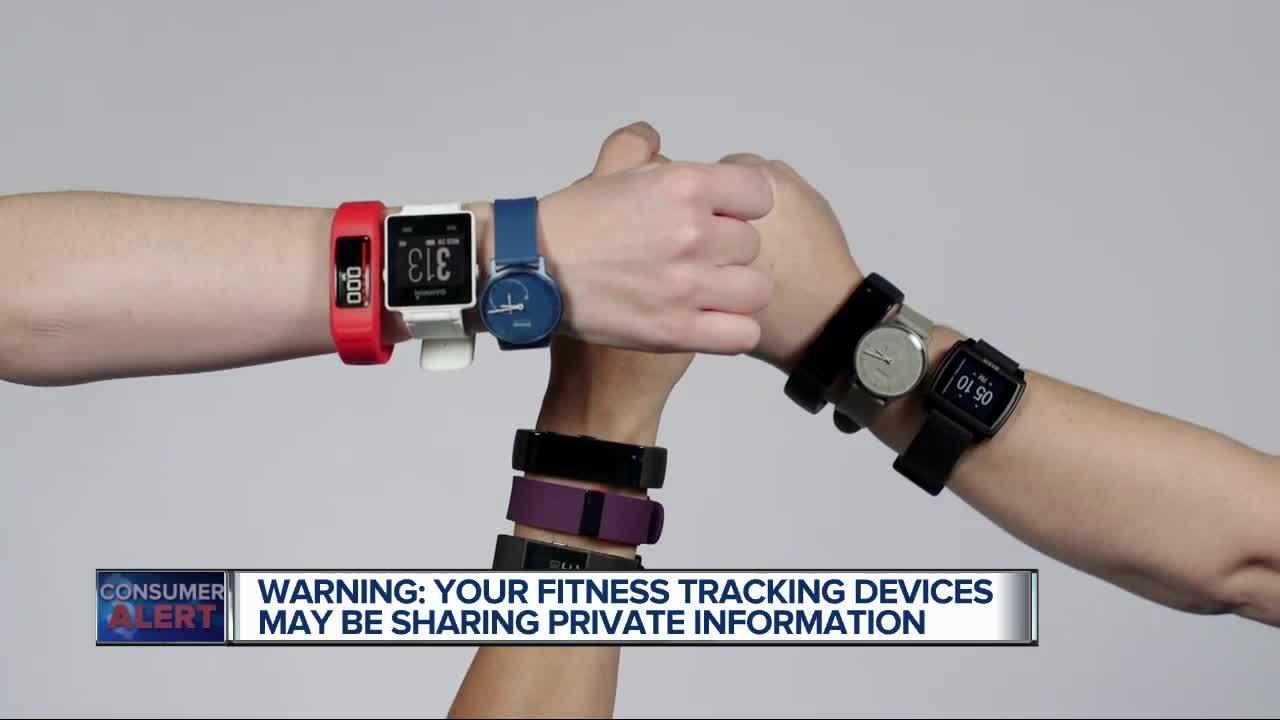 Fitness tracker warning