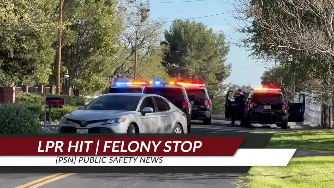 POLICE: LPR Hit Leads to Felony Stop and Arrest | Roseville | CA