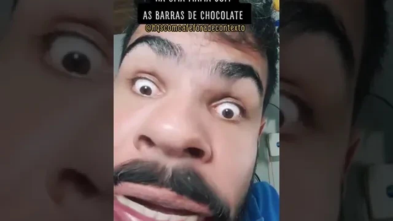HÁ UMA MÁFIA COM AS BARRAS DE CHOCOLATE