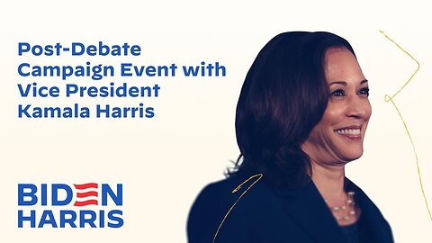 Post-Debate Campaign Event with Vice President KamalaHarris