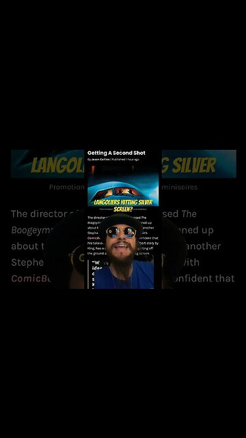 Stephen King’s NEXT Silver Screen Adaptation? Boogeyman Director Wants “The Langoliers” #shorts