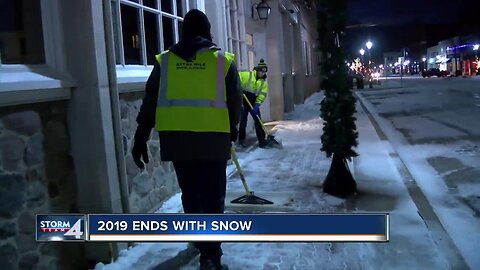 2019 ends with a fresh coat of snow