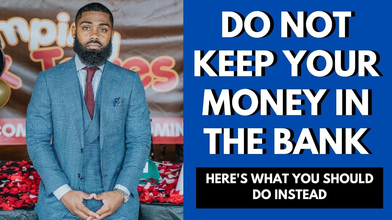 DON'T KEEP YOUR MONEY IN THE BANK | Prince Donnell