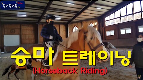 승마 트레이닝, 꾸준한 연습 & 연습! (Horseback riding, over and over again!!!)