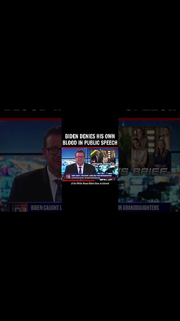 Biden Denies His Own Blood in Public Speech