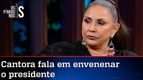 Fafá de Belém promete prato venenoso a Jair Bolsonaro