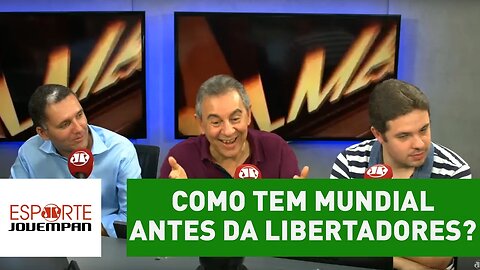 Flavio: "como um time tem Mundial antes da Libertadores?"