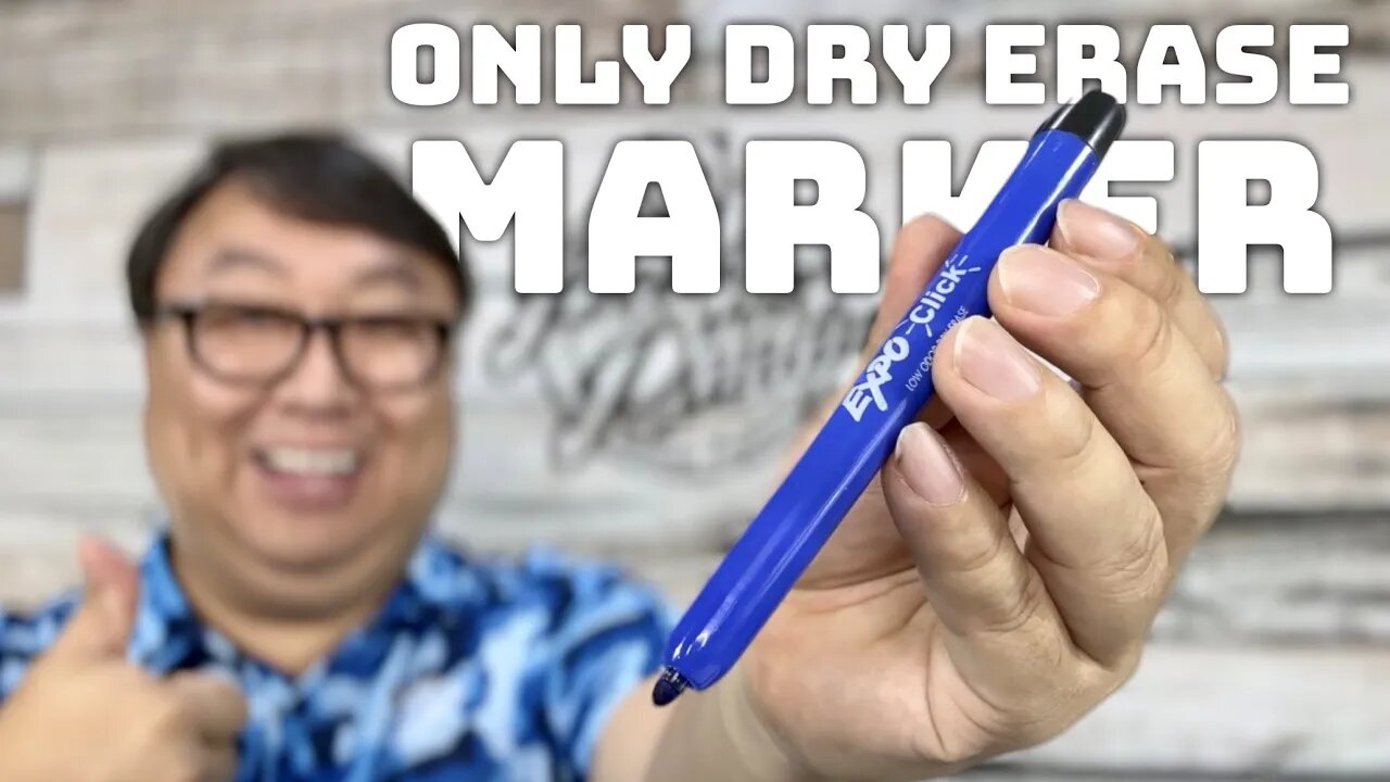 Clickable Dry Erase Marker Saves Time