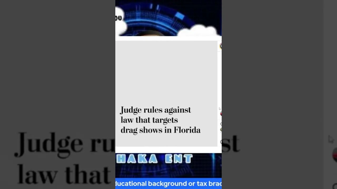 First amendment protects drag shows