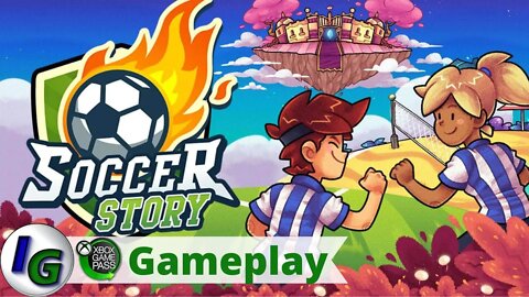 Soccer Story Gameplay on Xbox Game Pass